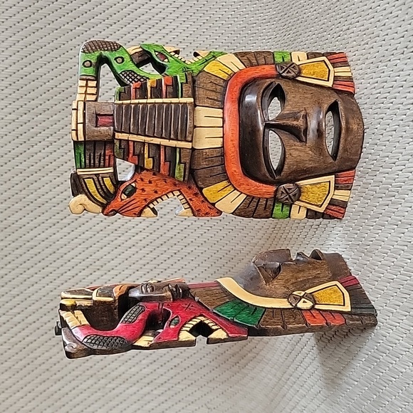 Mayan Mexican Masks - Picture 2 of 10